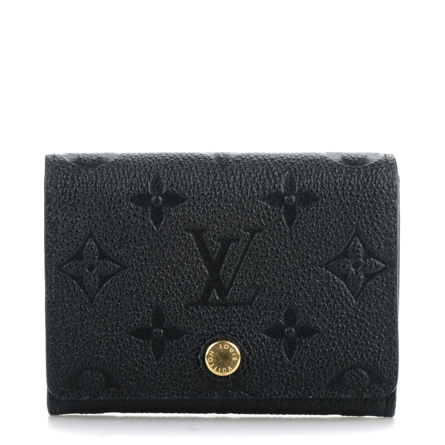 Louis Vuitton Empreinte Business Card Holder Black 1 of 7