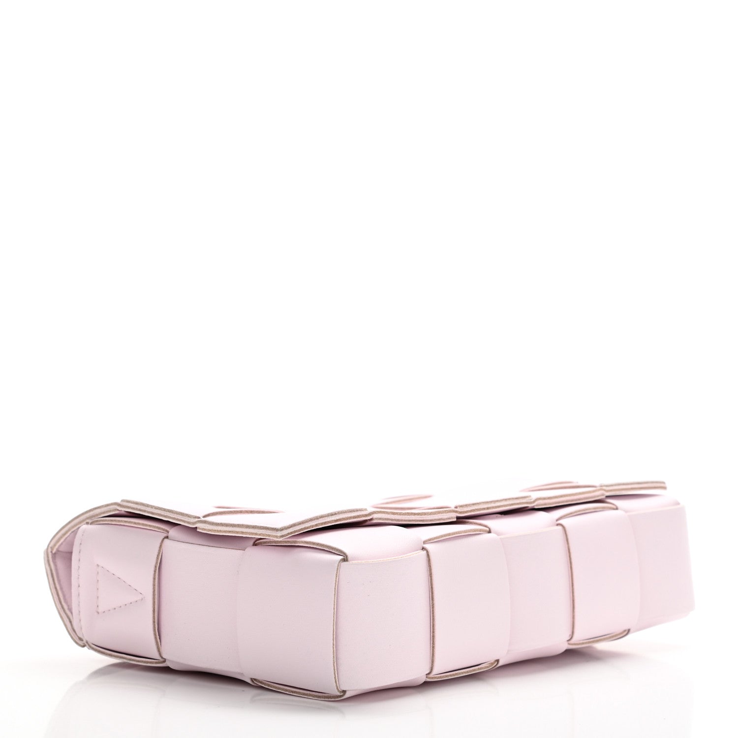 Bottega Veneta Lambskin Maxi Intrecciato Cassette Crossbody Bag Bliss Washed 4 of 9