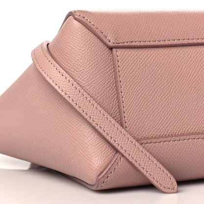 Celine Grained Calfskin Nano Belt Bag Dark Pink 7 of 8