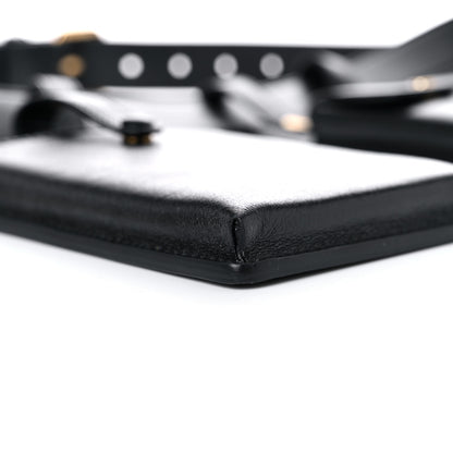 Fendi Vitello Glacier Utility Belt Pouch Black 5 of 10