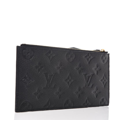 Louis Vuitton Empreinte Felicie Chain Wallet Zippered Insert Black 2 of 5