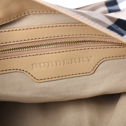 Burberry House Check Bridle Calfskin Medium Gosford Hobo 6 of 10