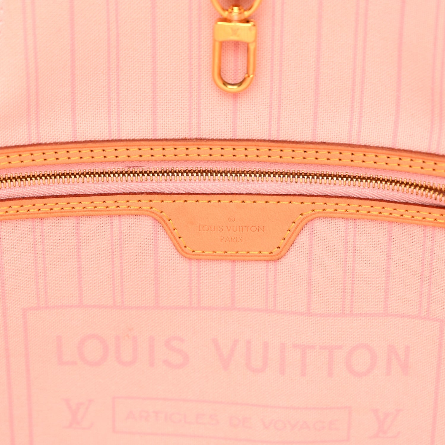 Louis Vuitton Damier Azur Neo Neverfull MM Rose Ballerine 6 of 15