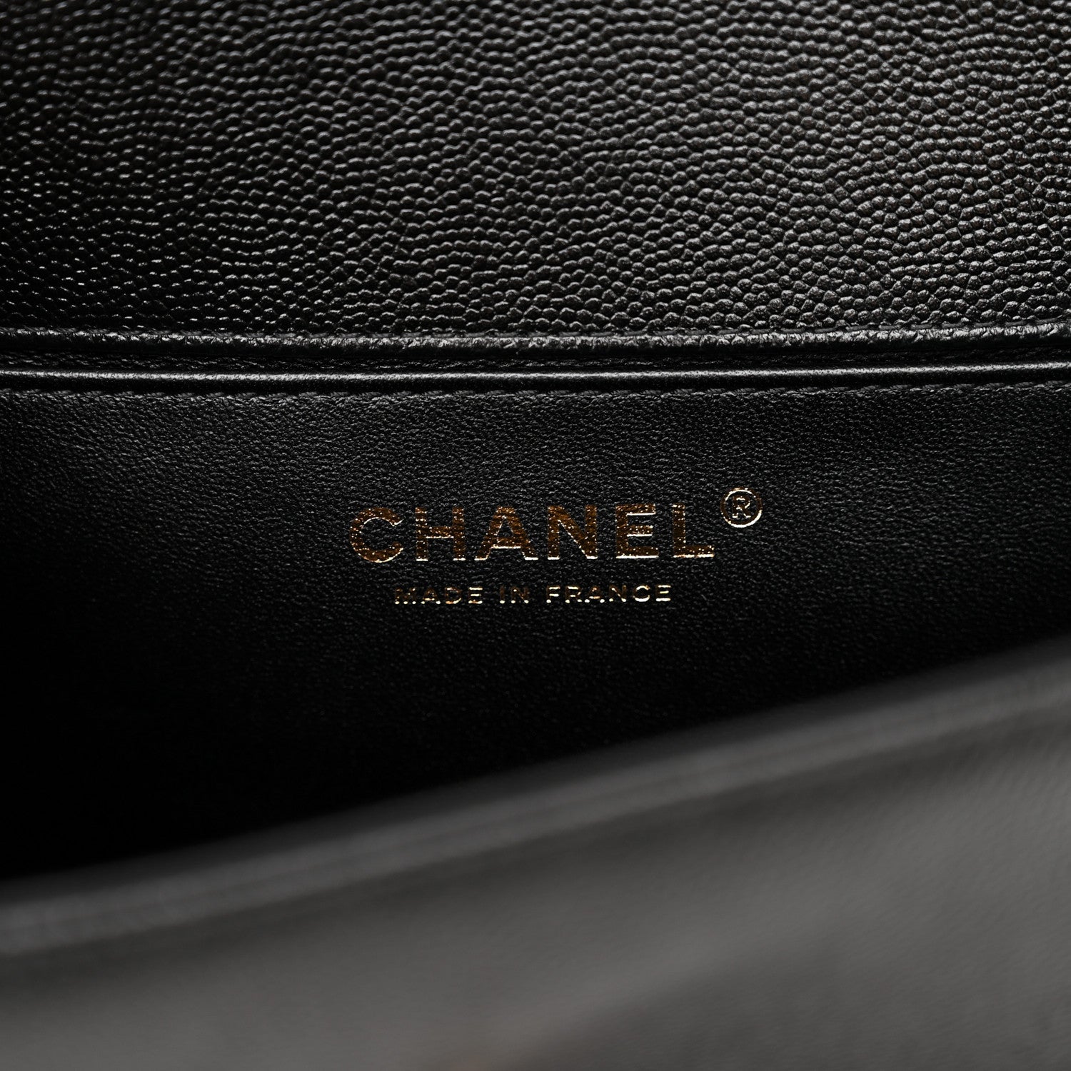 Chanel Caviar Chevron Quilted Medium Boy Flap Black 6 of 11