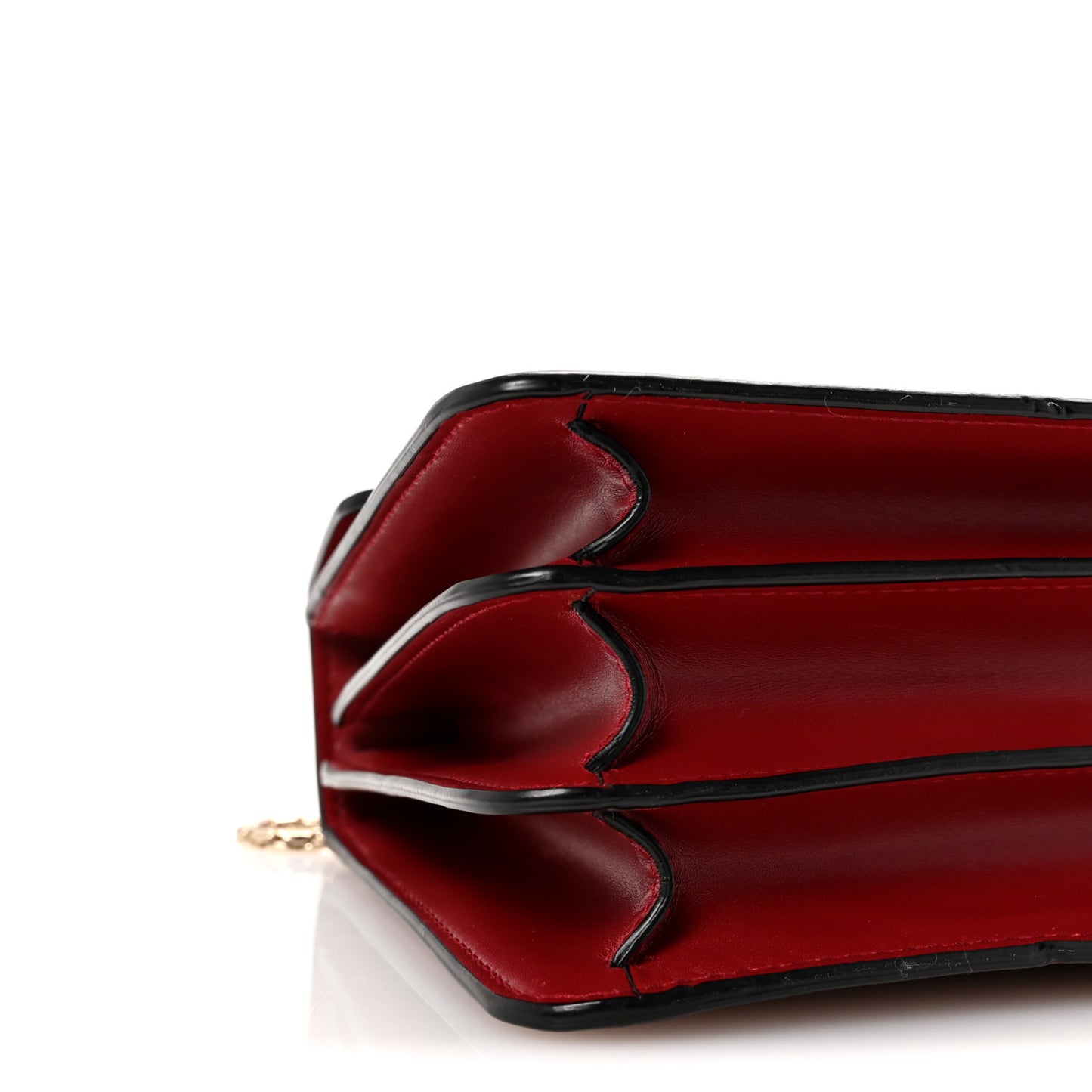 Calfskin Serpenti Forever Top Handle Red