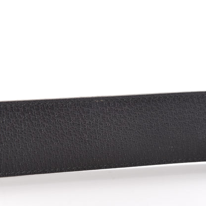 Gucci Textured Calfskin Double G 40mm Belt 85 34 Black 10 of 11