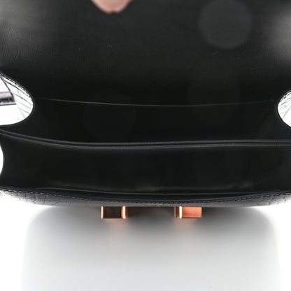 Hermes Shiny Alligator Constance 18 Black 4 of 4