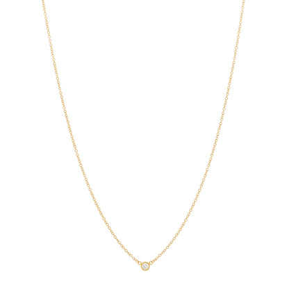 Tiffany 18K Yellow Gold Diamond .05ct Elsa Peretti Diamonds by the Yard Pendant Necklace 1 of 6