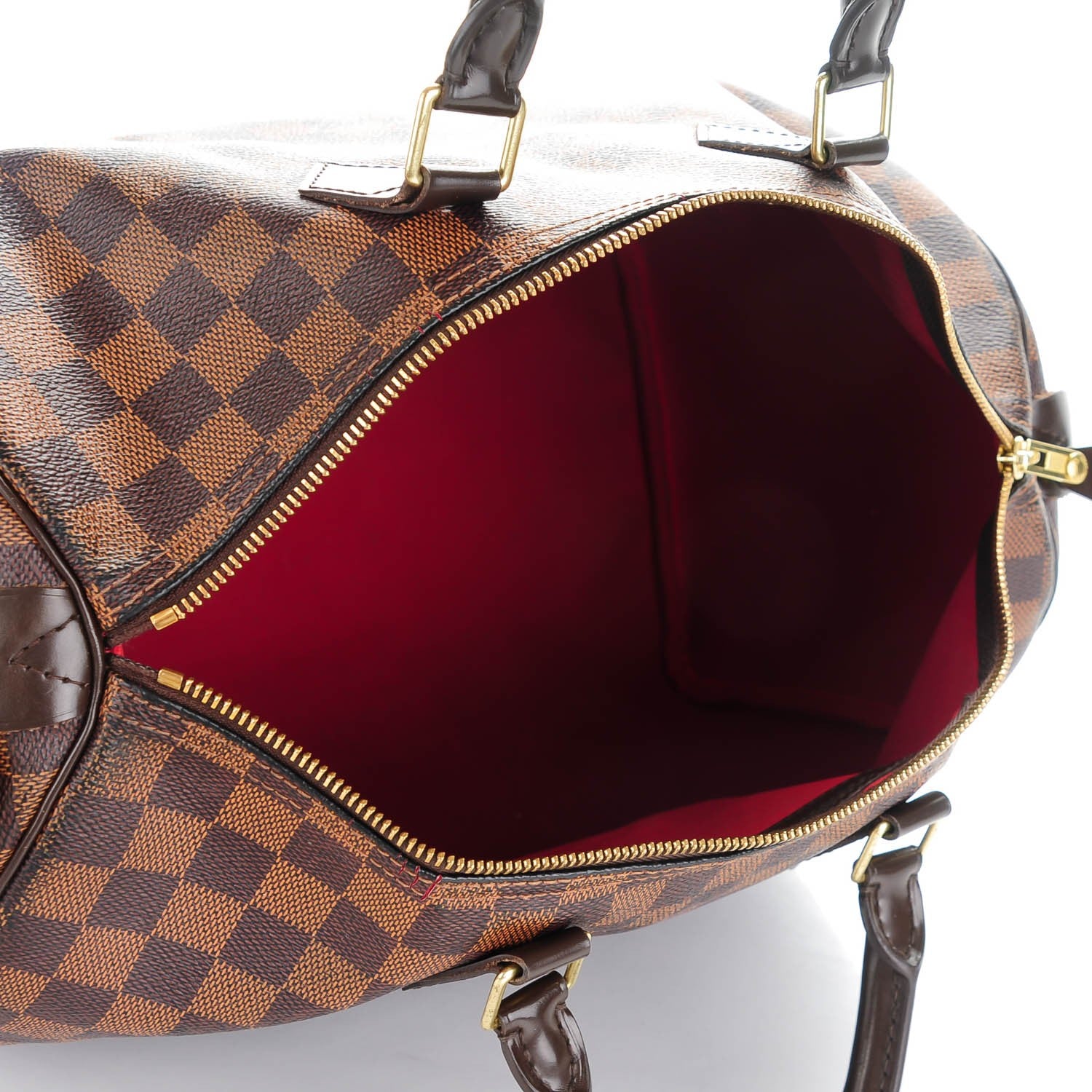 Louis Vuitton Damier Ebene Speedy 35 6 of 8