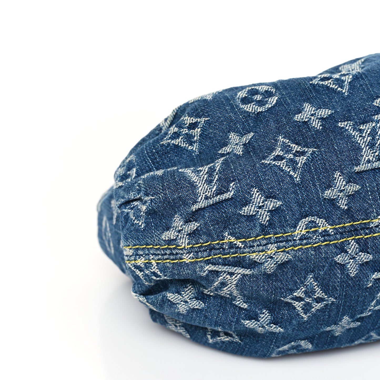 Monogram Denim Pleaty Blue