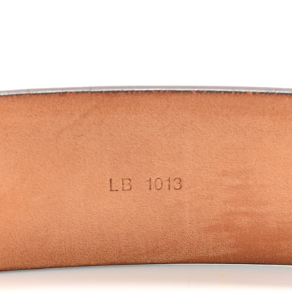 Louis Vuitton Monogram Ceinture Belt Gold Buckle 80 32 5 of 8