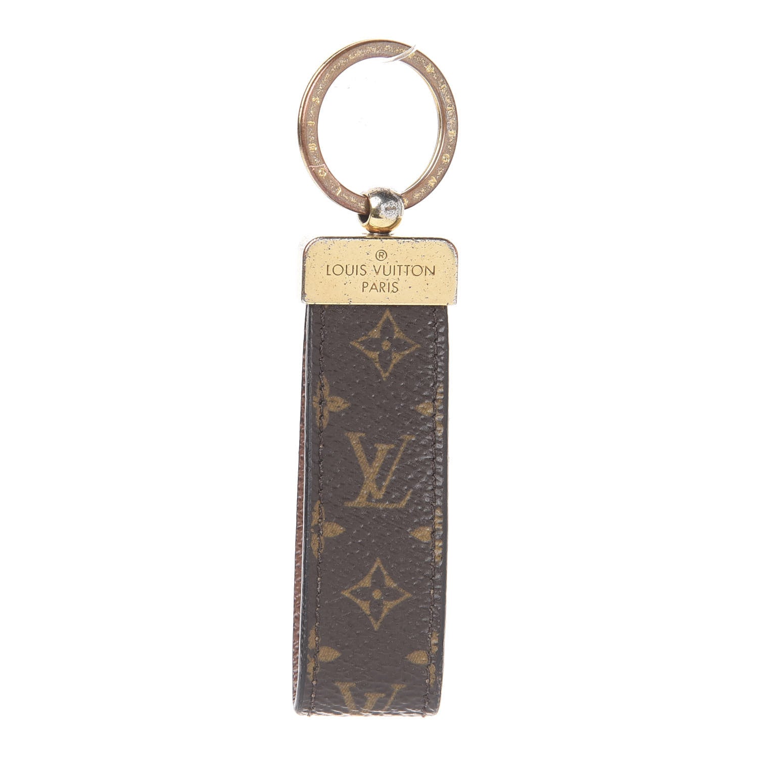 Louis Vuitton Monogram Dragonne Key Holder 1 of 2