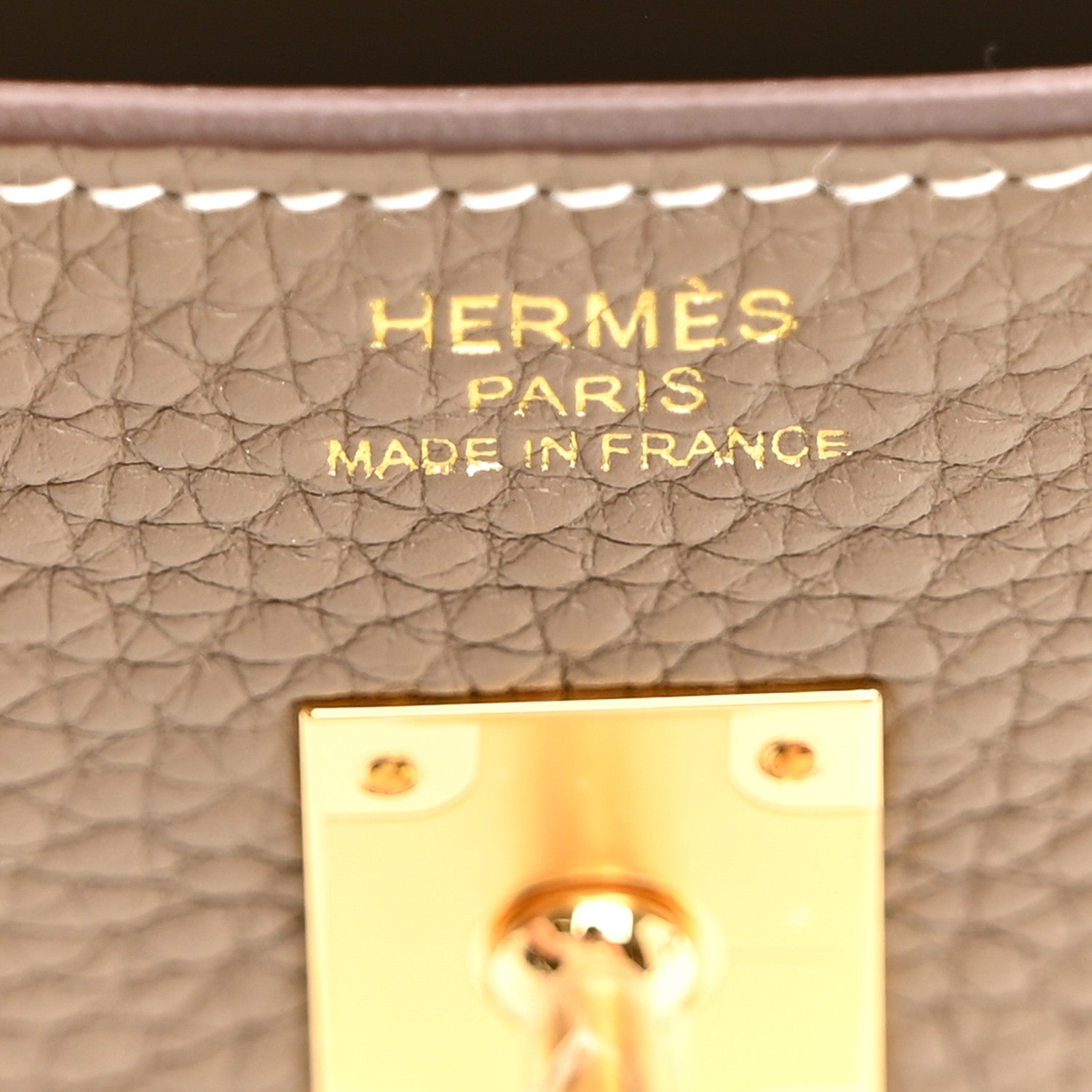 Hermes Togo Birkin 25 Etoupe 6 of 12