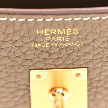 Hermes Togo Birkin 25 Etoupe 6 of 12