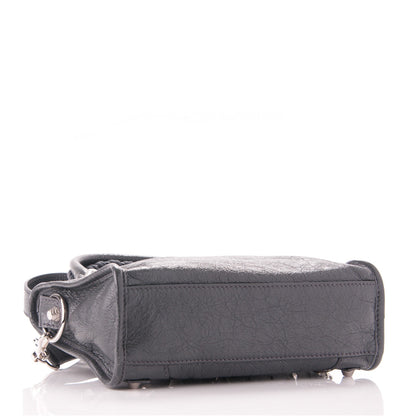 Balenciaga Agneau Giant 12 Silver Hardware Mini City Gris Fossile 5 of 10