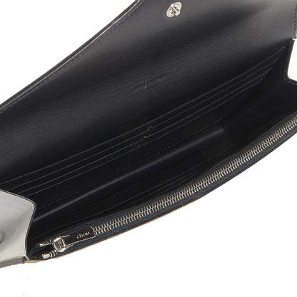 Celine Pony Calfskin Diamond Clutch Wallet 5 of 8