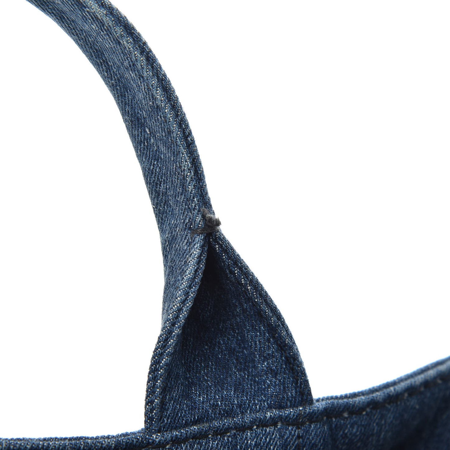 Denim Logo Tote Avio