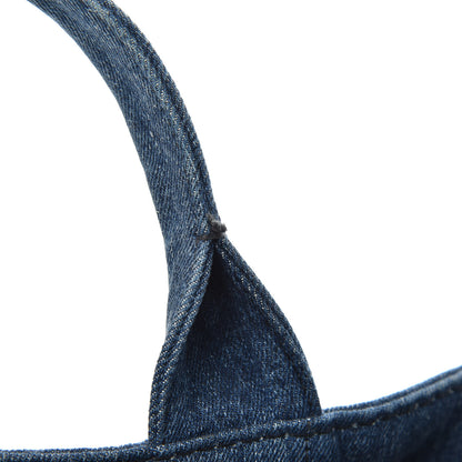 Prada Denim Logo Tote Avio 9 of 10
