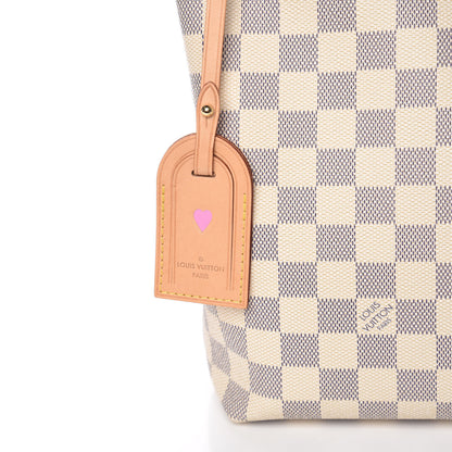 Louis Vuitton Damier Azur Graceful PM Rose Ballerine 11 of 12