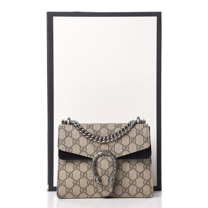 Gucci GG Supreme Monogram Mini Dionysus Shoulder Bag Black 17 of 17