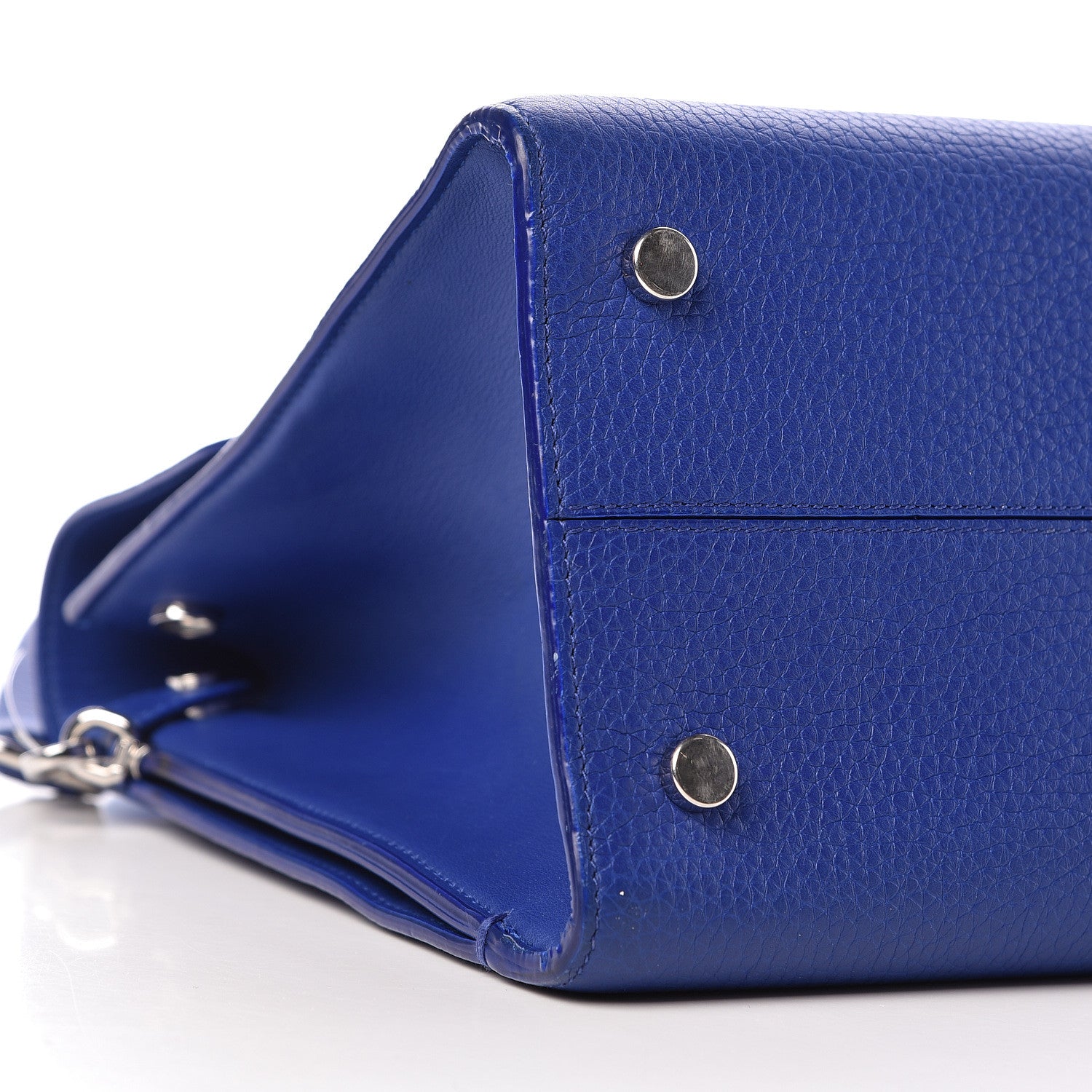 Christian Dior Bullcalf Medium Diorever Flap Yves Klein Blue 9 of 17