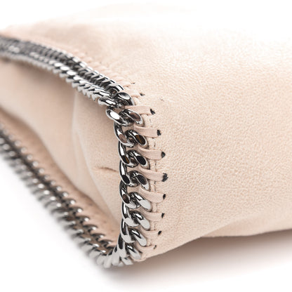 Stella McCartney Shaggy Deer Mini Falabella Fold Over Tote Powder 8 of 9
