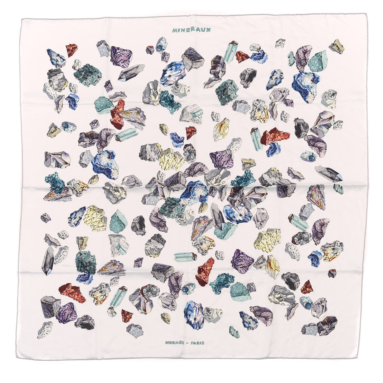 Hermes Silk Mineraux Scarf 90 1 of 5