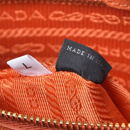 Prada Saffiano Lux Large Tote Papaya 7 of 11