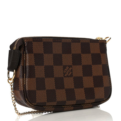 Louis Vuitton Damier Ebene Mini Pochette Accessories 3 of 11