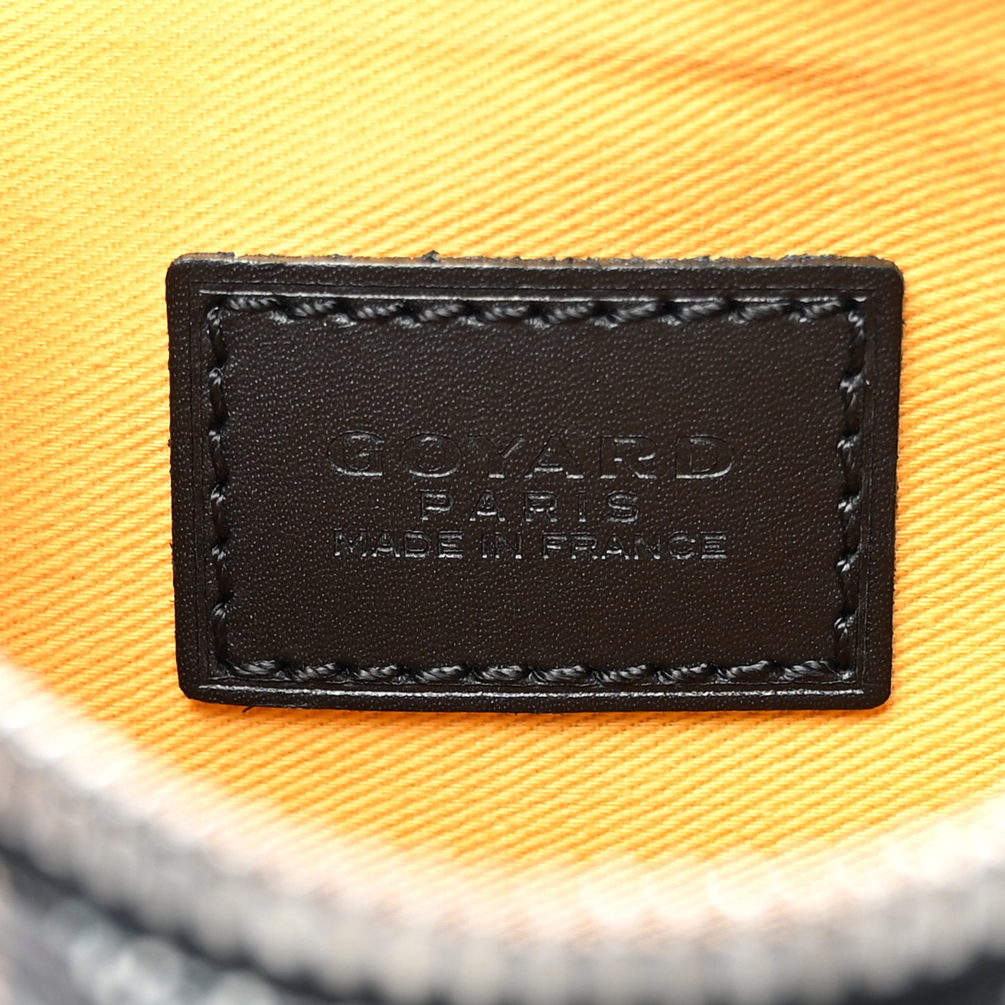 Goyardine Senat Pochette PM Black Gold