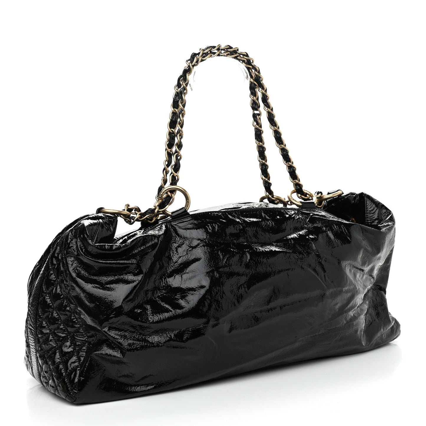 Vinyl XXL Rock and Chain Bowler Black