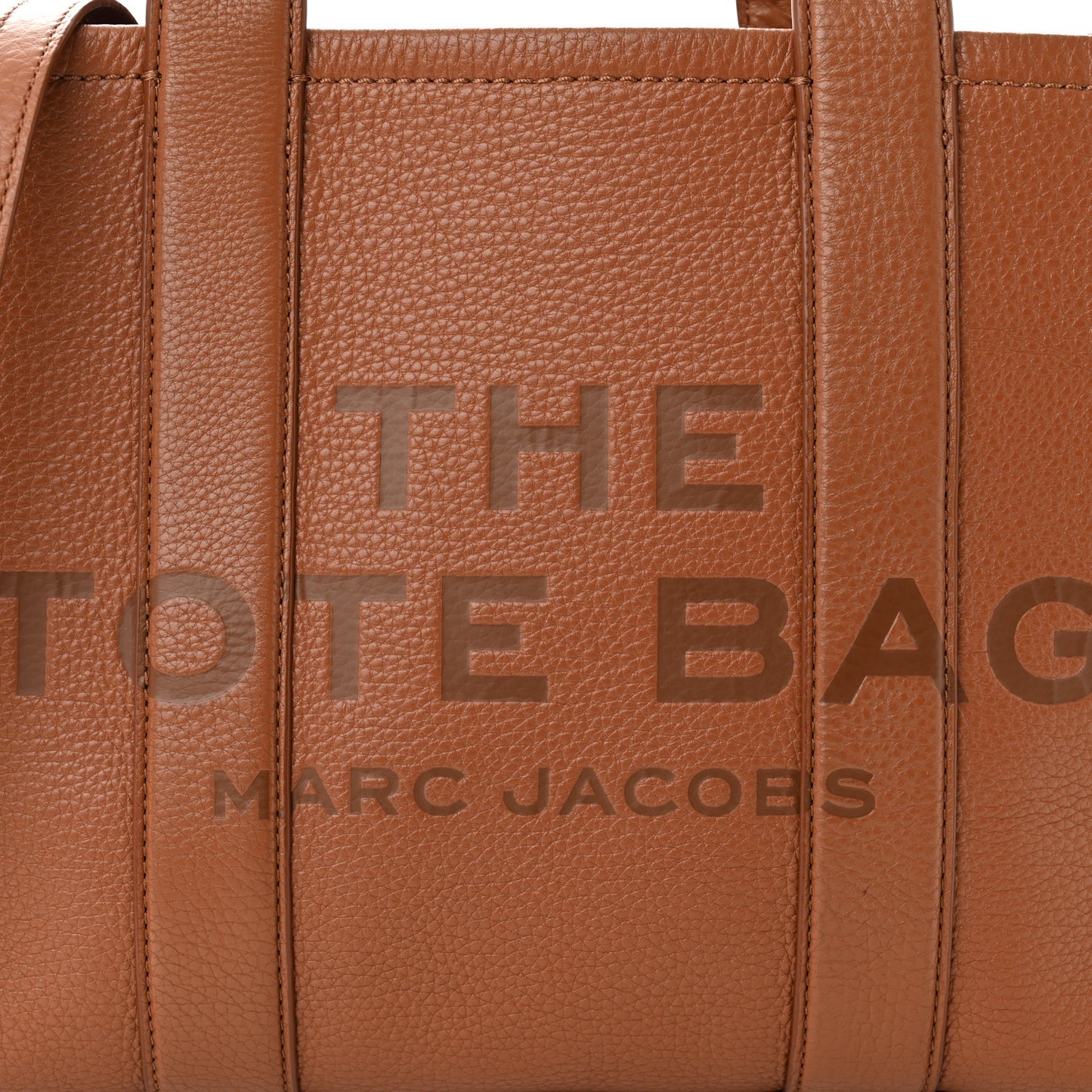 Grained Calfskin Medium The Tote Bag Argan Oil