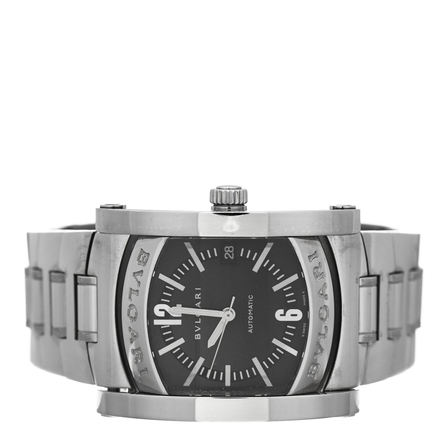 Stainless Steel 35mm Assioma Automatic Watch Black