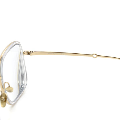 Chanel Square Removable Pearl Chain Eyeglasses 2195 Silver 6 of 9