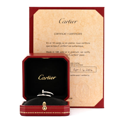 Cartier 18K White Gold Juste Un Clou Ring 62 10 6 of 6