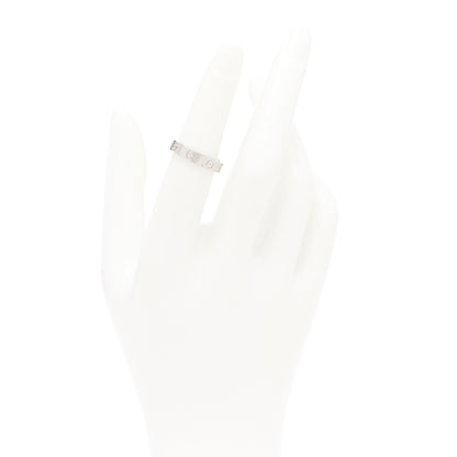 Cartier 18K White Gold 3.5mm LOVE Wedding Band Ring 50 5.25 2 of 4