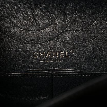 Chanel Metallic Calfskin Quilted 2.55 Reissue 226 Flap Charcoal 6 of 21