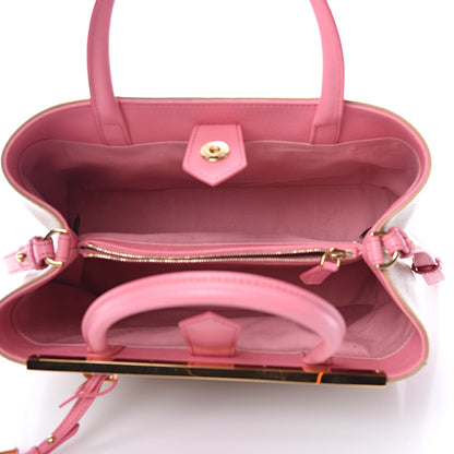 Fendi Vitello Elite Monster Petite 2Jours Tote Cuoio Lollypop Multicolor 5 of 8