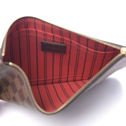 Louis Vuitton Damier Ebene Neverfull MM GM Pochette 5 of 7