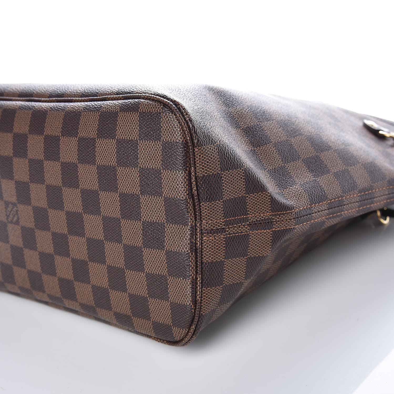 Louis Vuitton Damier Ebene Neo Neverfull MM Rose Ballerine 11 of 20