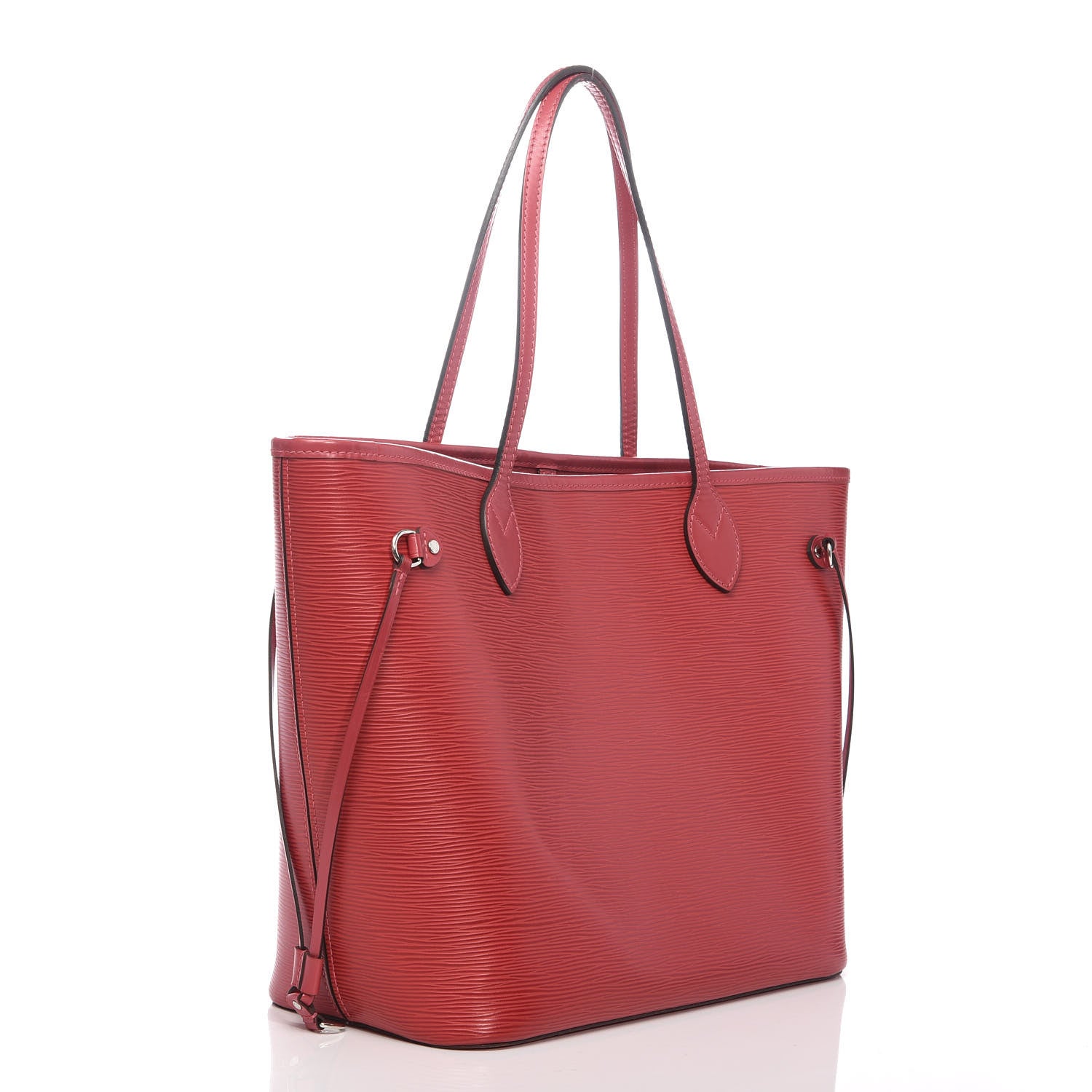 Louis Vuitton Epi Neverfull MM Coquelicot 3 of 12