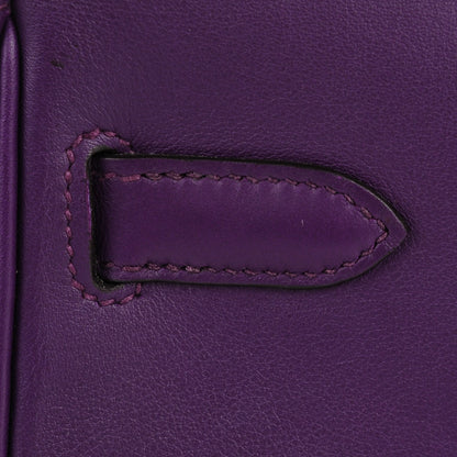Hermes Swift Lakis Kelly 35 Ultraviolet 6 of 19