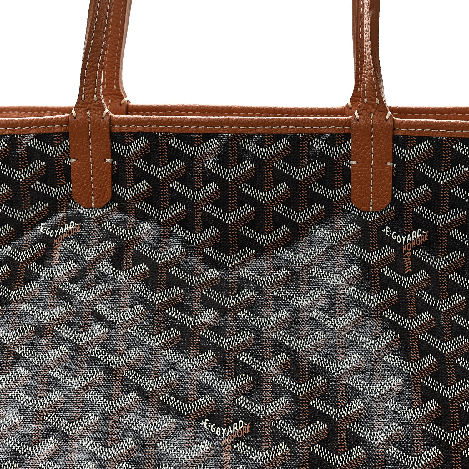 Goyard Goyardine Sac Hardy Pet Carrier PM Black Gold 8 of 11