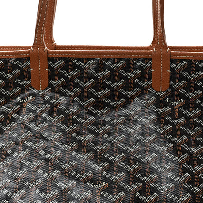 Goyard Goyardine Sac Hardy Pet Carrier PM Black Gold 8 of 11