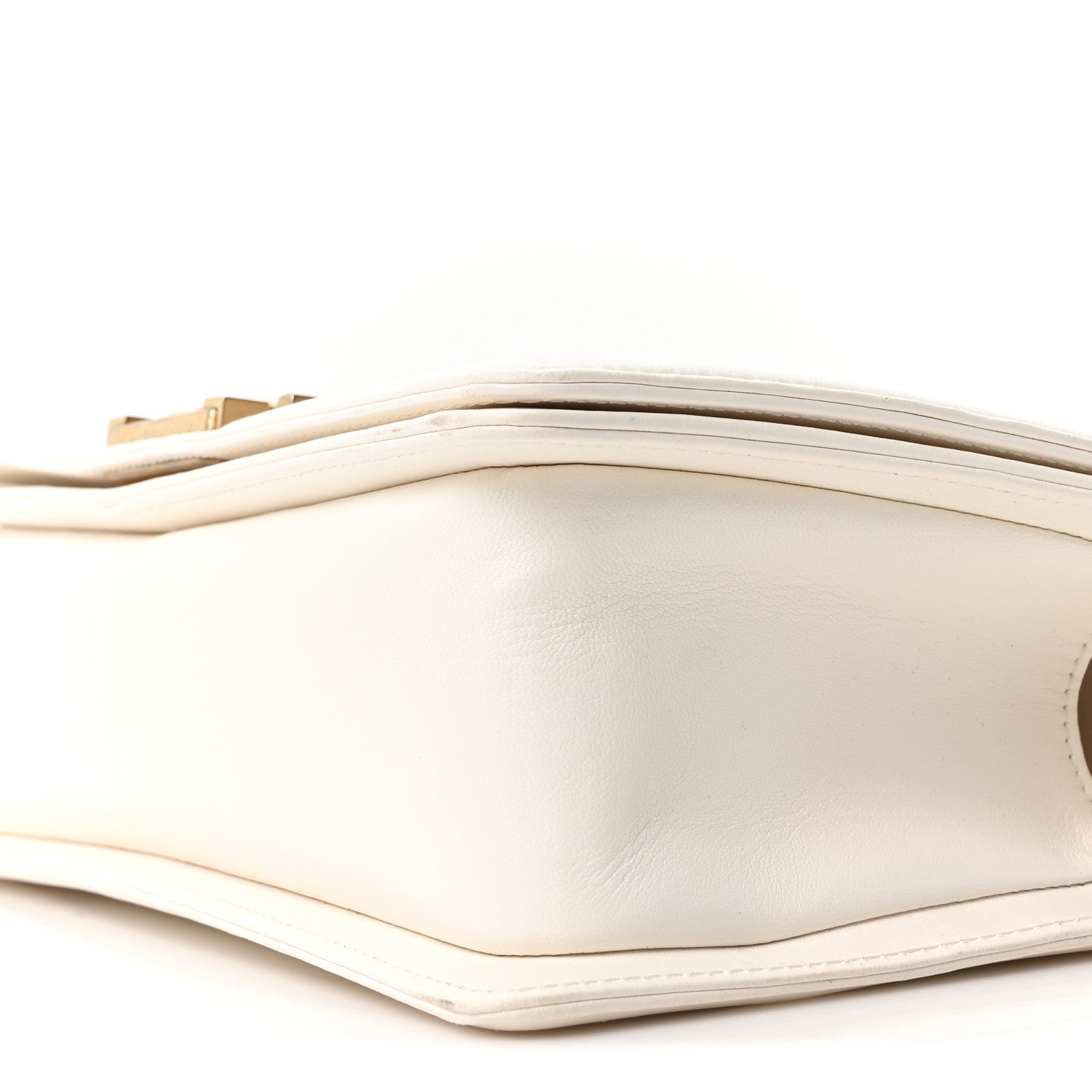 Chanel Snakeskin Medium Boy Flap White 10 of 11