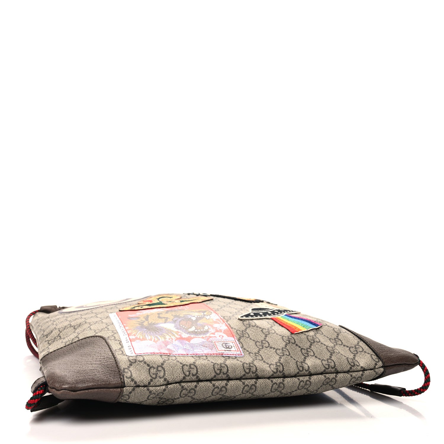 Gucci Soft GG Supreme Monogram Courrier Drawstring Backpack 4 of 11