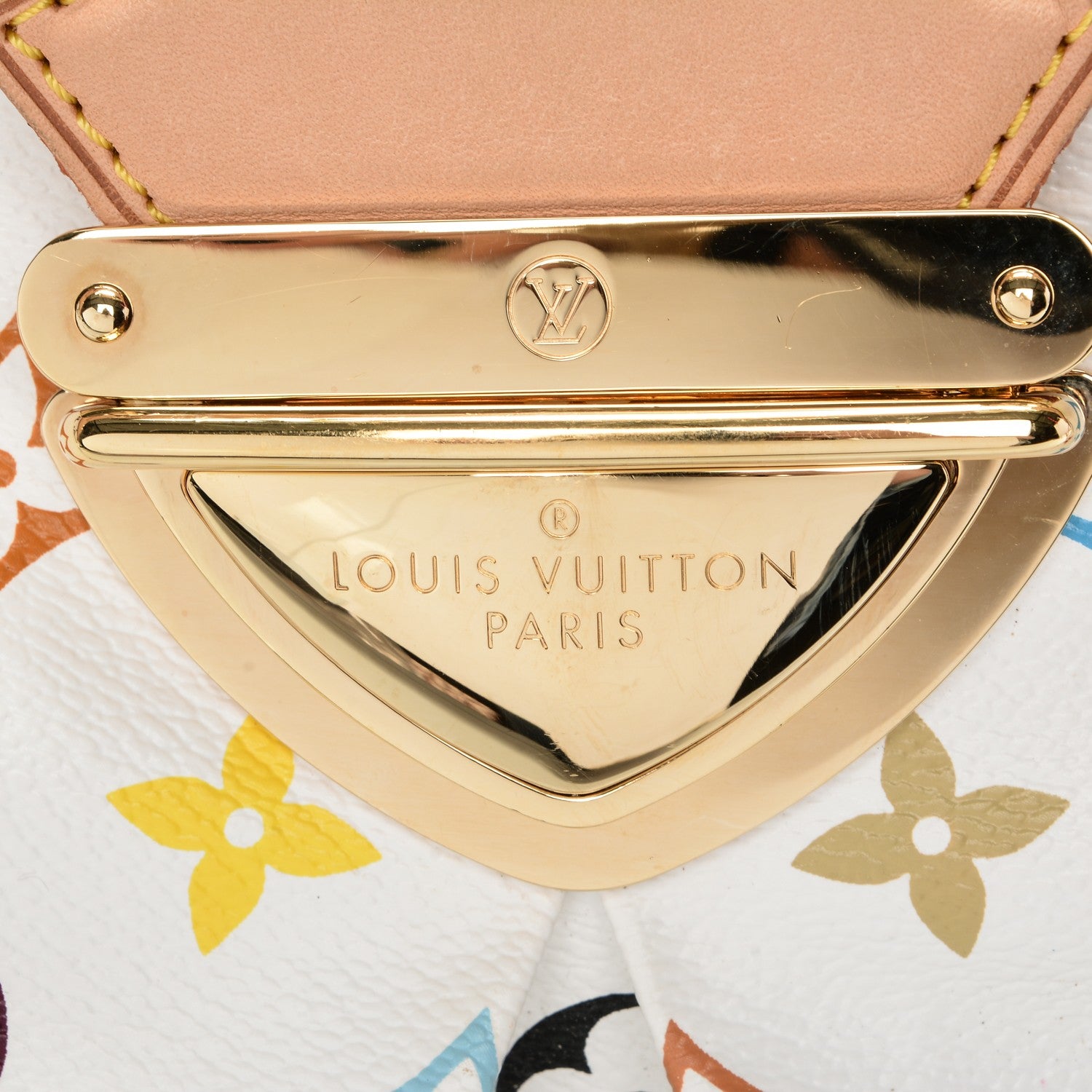 Louis Vuitton Monogram Multicolor Ursula White 8 of 9
