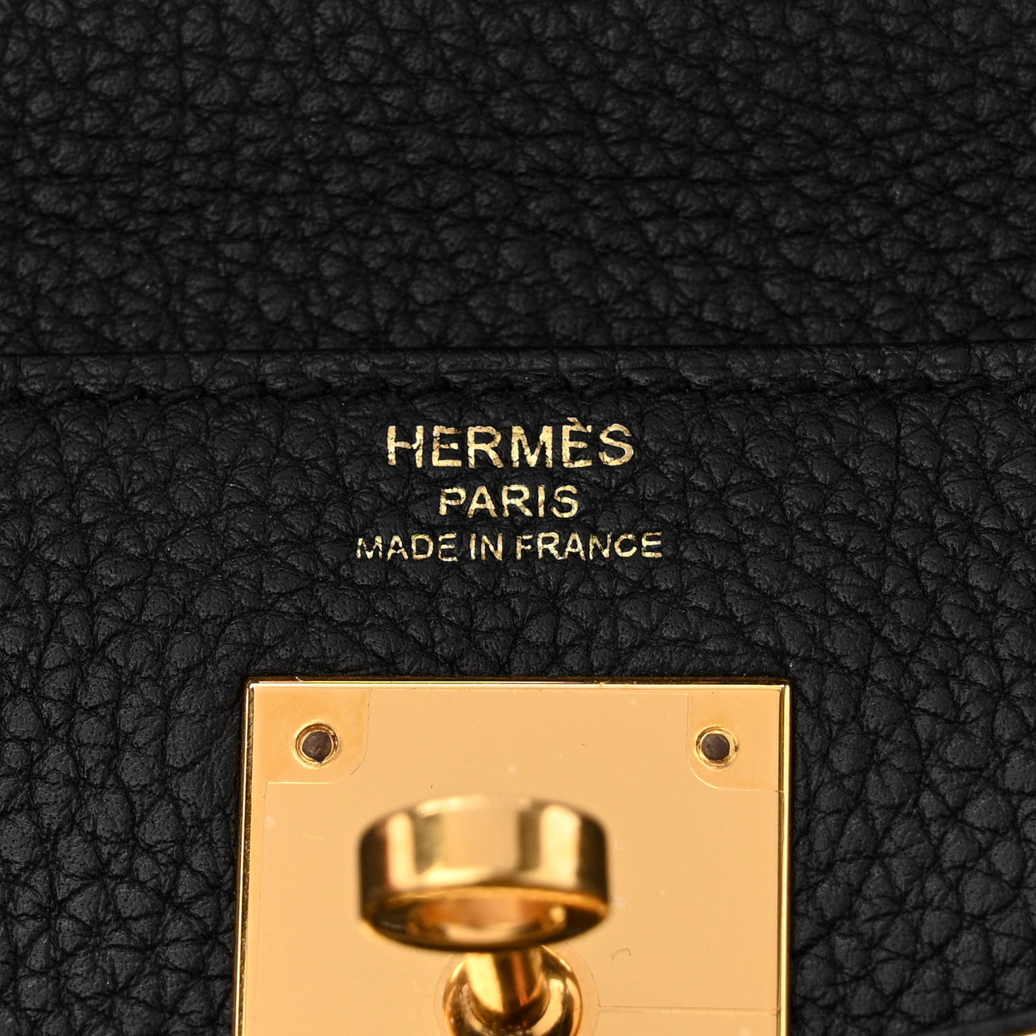 Hermes Togo Kelly Retourne 28 Black 6 of 12