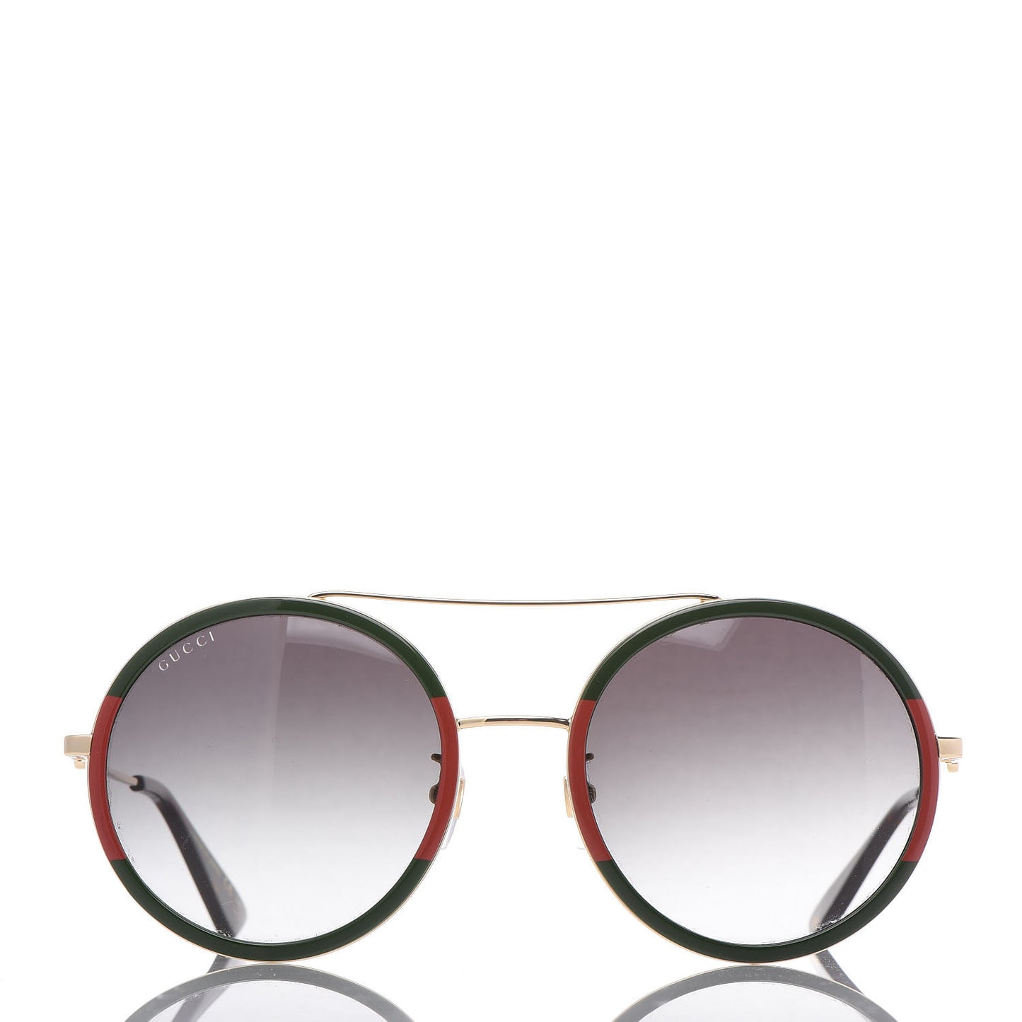 Round Sunglasses GG 0061S Green