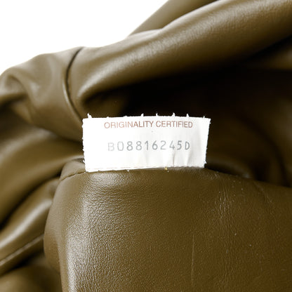 Bottega Veneta Smooth Butter Calf The Pouch Oversized Clutch Mud 8 of 11